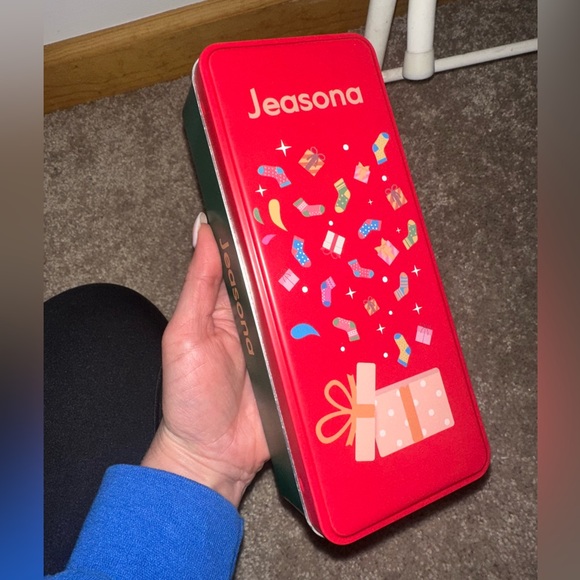 Colorful Cat Sock Set - Yellow, White, Gray, Pink, Blue - Picture 3 of 3